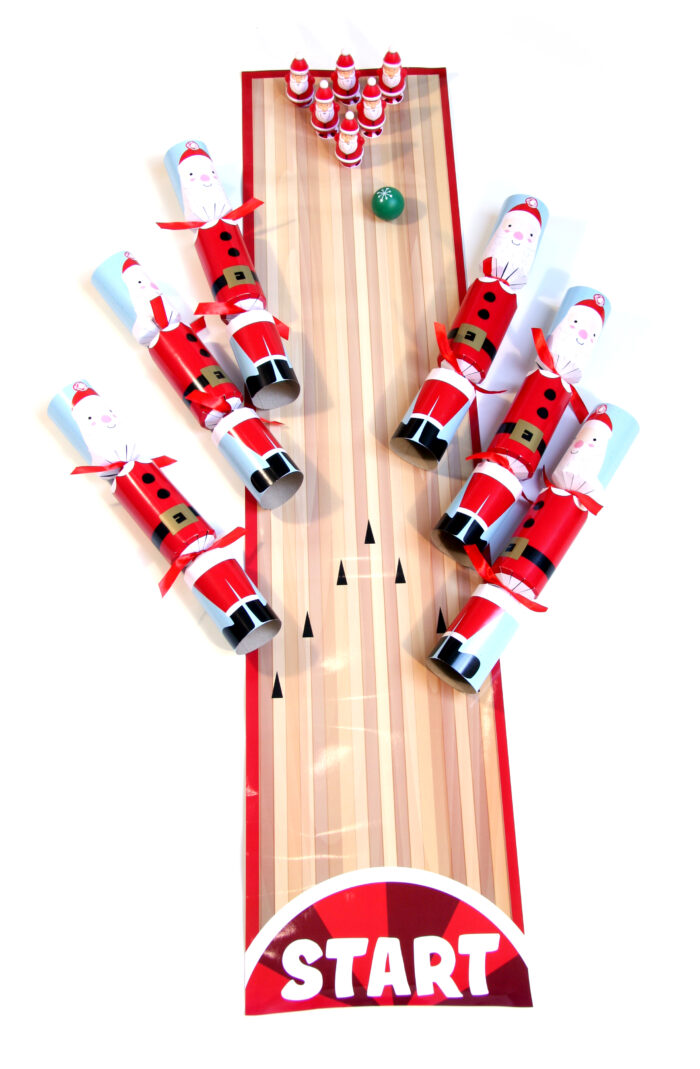 Bowling Contents Scaled | Christmas Crackers | Paper Hats | Party Crackers | Olde English Crackers