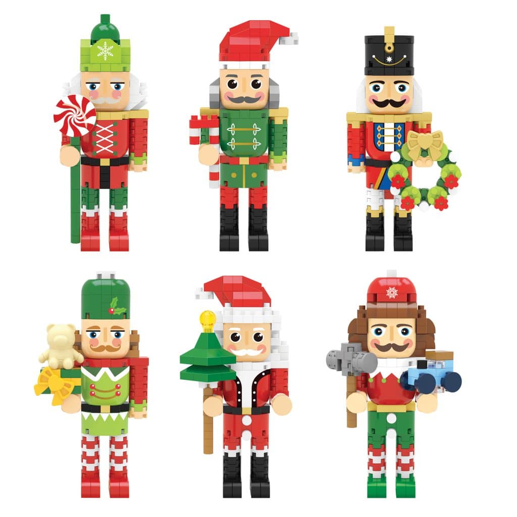 Nutcracker Building Block Christmas Crackers | Olde English