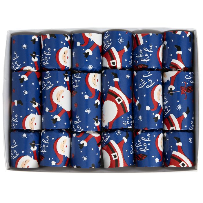 Blue Santa<br> Christmas Crackers - Image 2