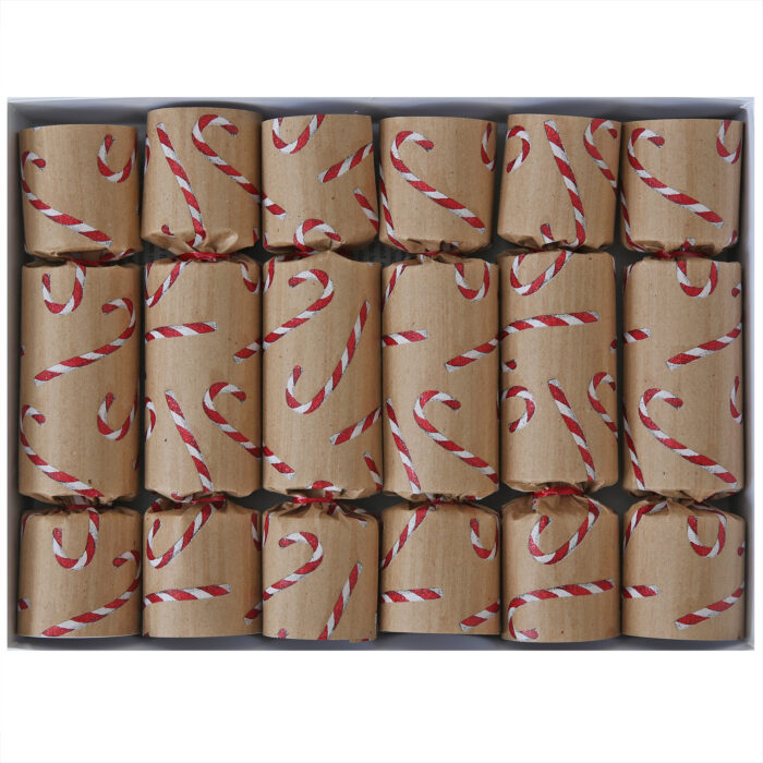 Christmas Canes Box | Christmas Crackers | Paper Hats | Party Crackers | Olde English Crackers