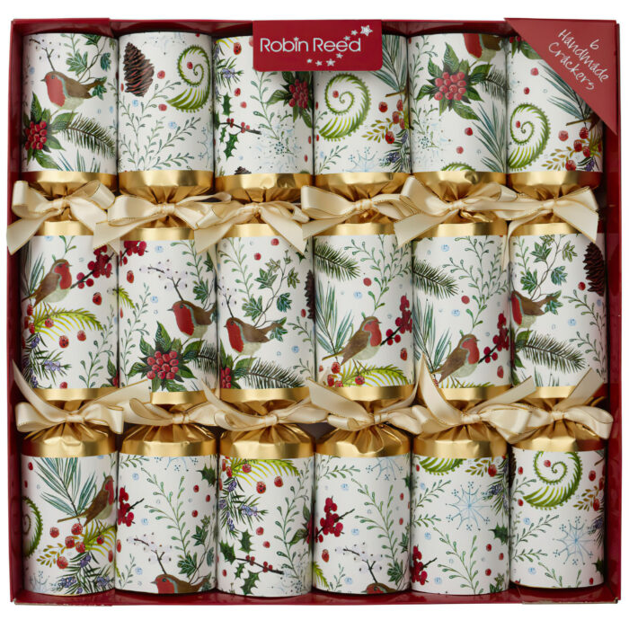 Festive Robins<br> Christmas Crackers - Image 3