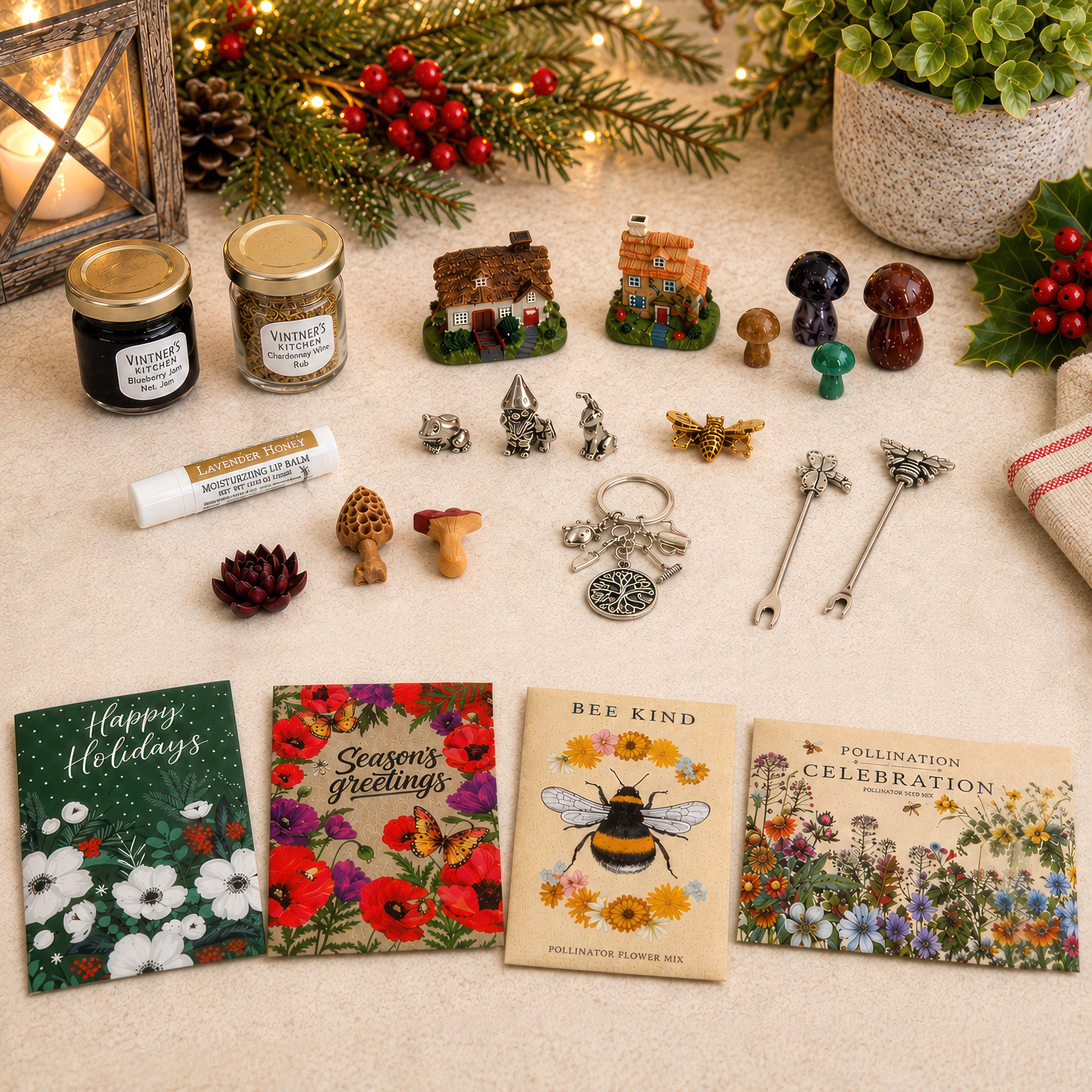 Winter Holly<br> Christmas Crackers - Image 2