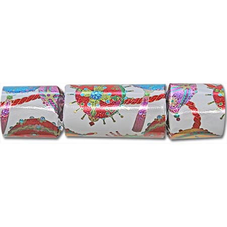  Holographic  Ornaments  Christmas  Crackers Olde English 