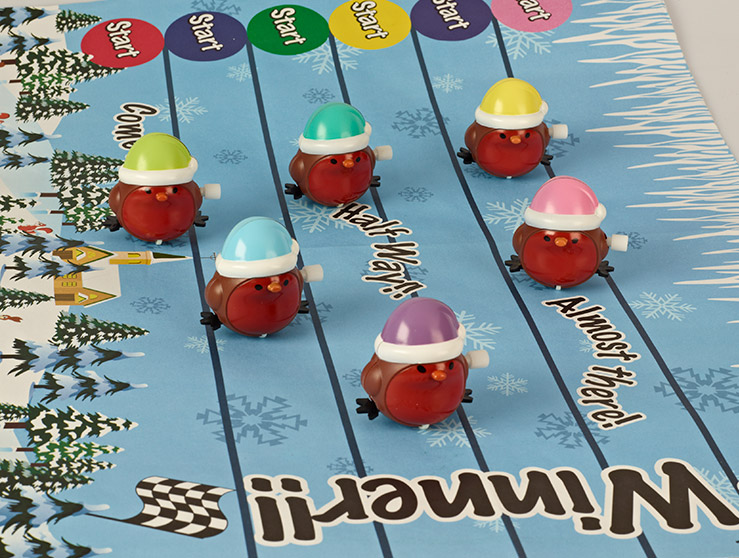 Racing Robin<br> Christmas Crackers - Image 2