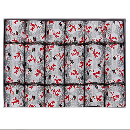 Snowmen Box | Christmas Crackers | Paper Hats | Party Crackers | Olde English Crackers
