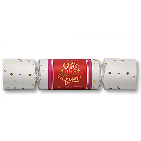West Elm | Christmas Crackers | Paper Hats | Party Crackers | Olde English Crackers